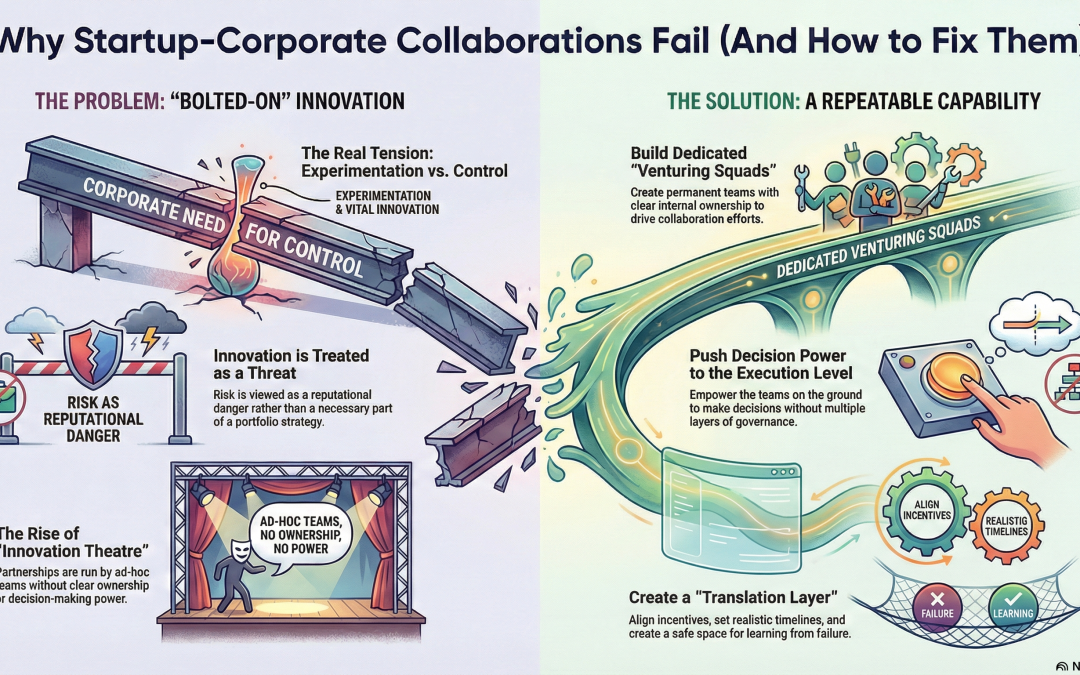 🚀🤝 🏢 Kdy může spolupráce startupu a&nbsp;velké firmy fungovat?